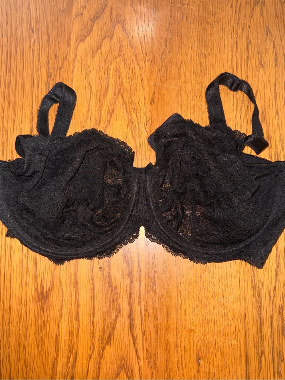 Victoria's Secret Black Lace Underwire Bra